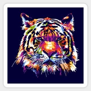 Tiger Head Pop art Sticker